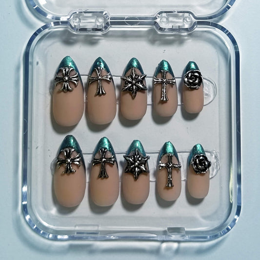 Ice Queen Press On Nails | Be Elegant Collection